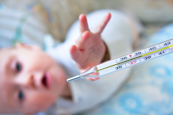 Повышение температуры тела у ребенка